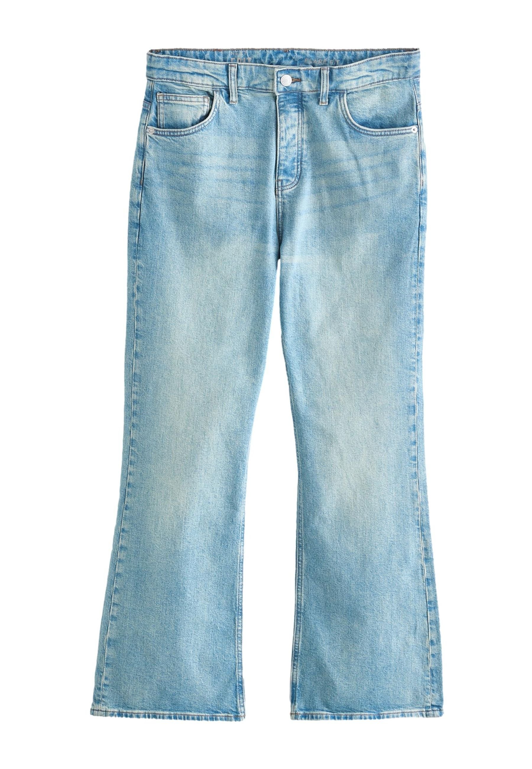 Next EDIT FLARE - Relaxed fit jeans - vintage wash/blue - Zalando
