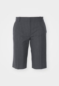 KNEE LENGTH SUITING - Rövidnadrágok - dark grey