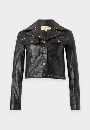 MICHAEL Michael Kors, STUDDED - Giacca in similpelle - black