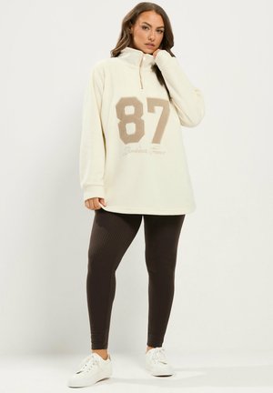 Yours Clothing, PLUS SIZE FLEECES - Sweat polaire - ivory