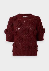Vero Moda VMVANESSA HIGHNECK - Pullover - syrah
