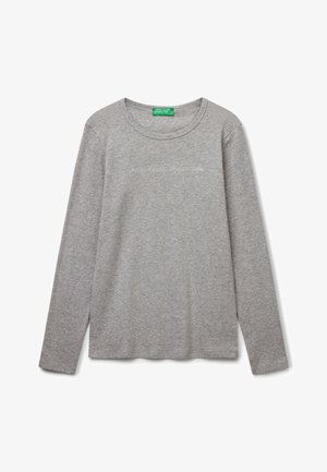 United Colors of Benetton Top s dlouhým rukávem - grey