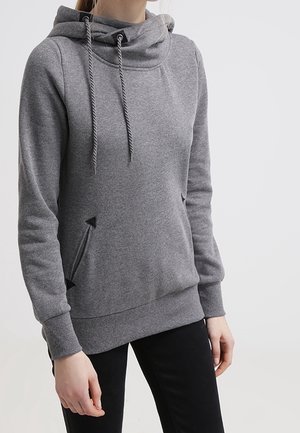 Kapuzenpullover - mottled grey