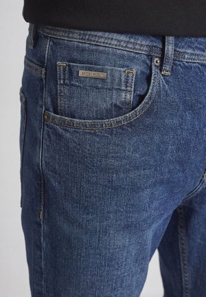 Antony Morato, JEANS HENRY REGULAR ANKLE LENGHT FIT IN OCEAN BLUE DENIM - Vaqueros slim fit - blue denim