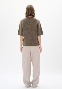 InWear HARRIET - Pamata T-krekls - sandy grey melange