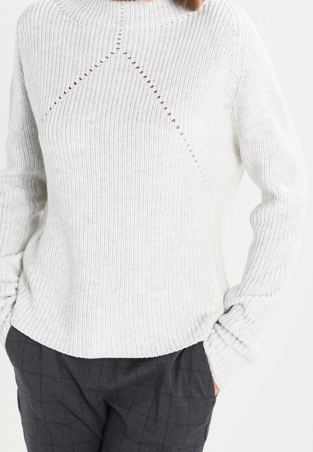 OPUS Strickpullover - silver-coloured
