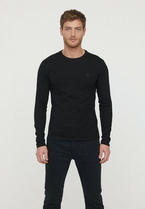Lee Cooper AREO - T-shirt à manches longues - noir