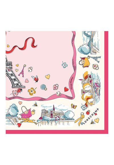 Longchamp Scarf - marshmallow