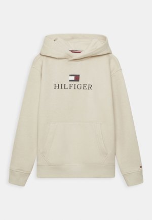 LOGO HOODIE - Hoodie - stony beige