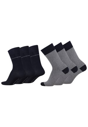 STRIPE 6 PAAR FÜR ALLTAG UND FREIZEIT - Socken - paar navy