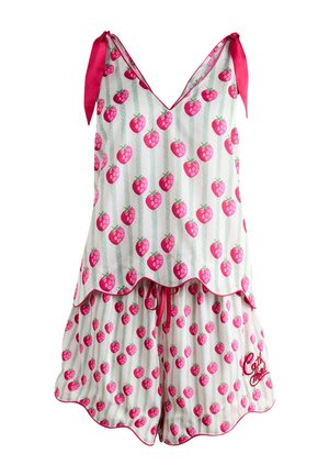 Cath Kidston, REGULAR FIT - RASPBERRY STRIPE PYJAMA SET . - Yöasusetti - green