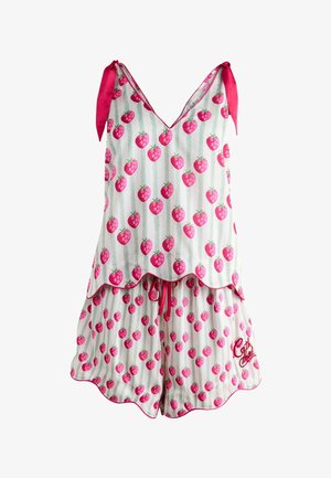 Cath Kidston, REGULAR FIT - RASPBERRY STRIPE PYJAMA SET . - Pyžamová súprava - green