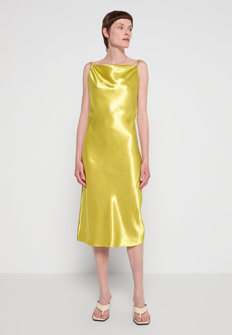 Samsøe Samsøe Jurk geel