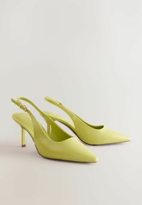 Next REGULAR FIT - FOREVER COMFORT POINT TOE  - Klasické lodičky - mottled green