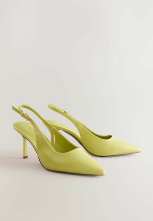 Next REGULAR FIT - FOREVER COMFORT POINT TOE  - Klasične cipele s visokom petom - mottled green
