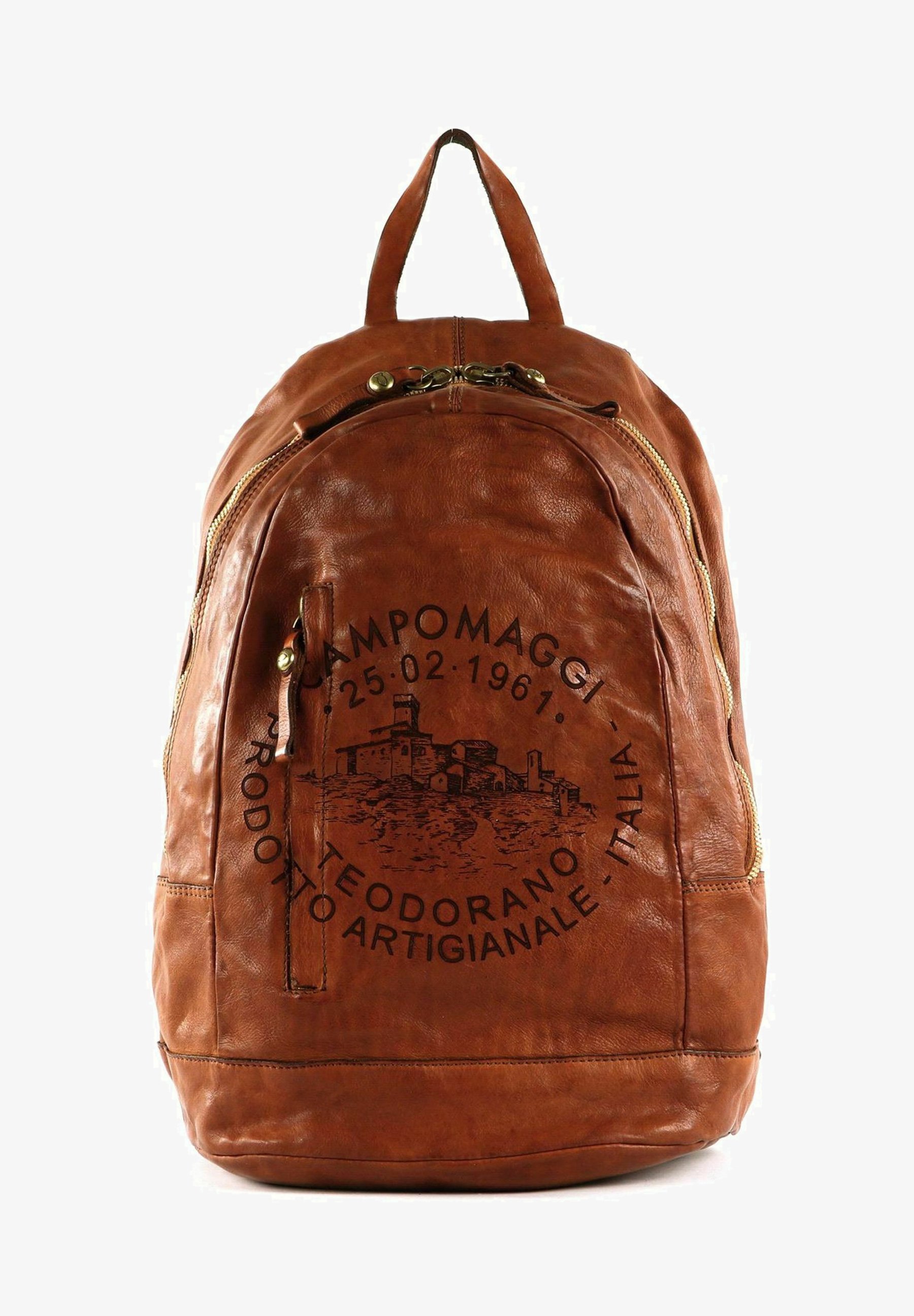 Campomaggi cefalù cognac crossbody sac Campomaggi cefalù cognac crossbody sac