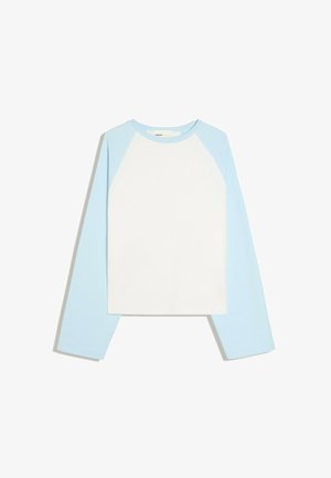 Bershka, TSHIRT - T-shirt à manches longues - white