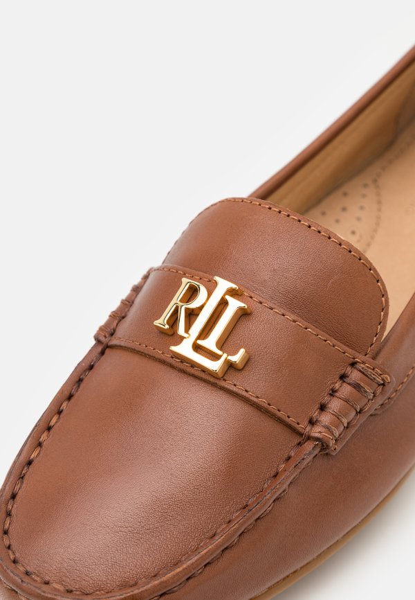 BARNSBURY DRIVER - Slip-ons - deep saddle tan2