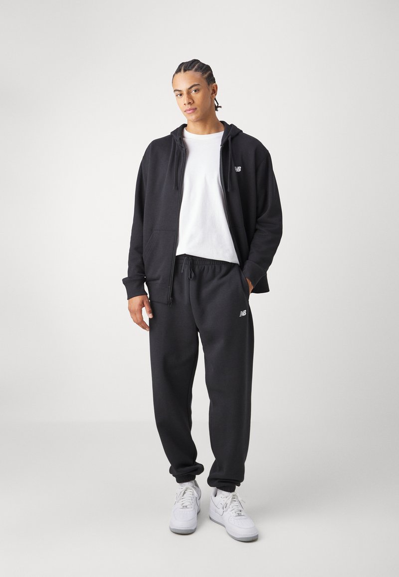 Newline Pantaloni Sportivi Uomo – Modello Core, Nero, Traspiranti, In Poliammide Ed Elastan, GAMBA STRETTA - 3