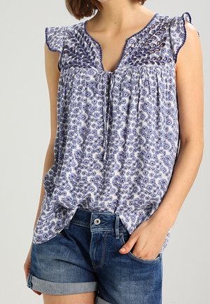 Bluse - blue
