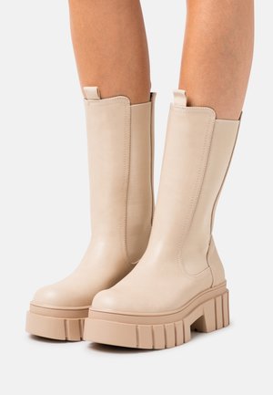 Even&Odd, Bottes à plateau - beige
