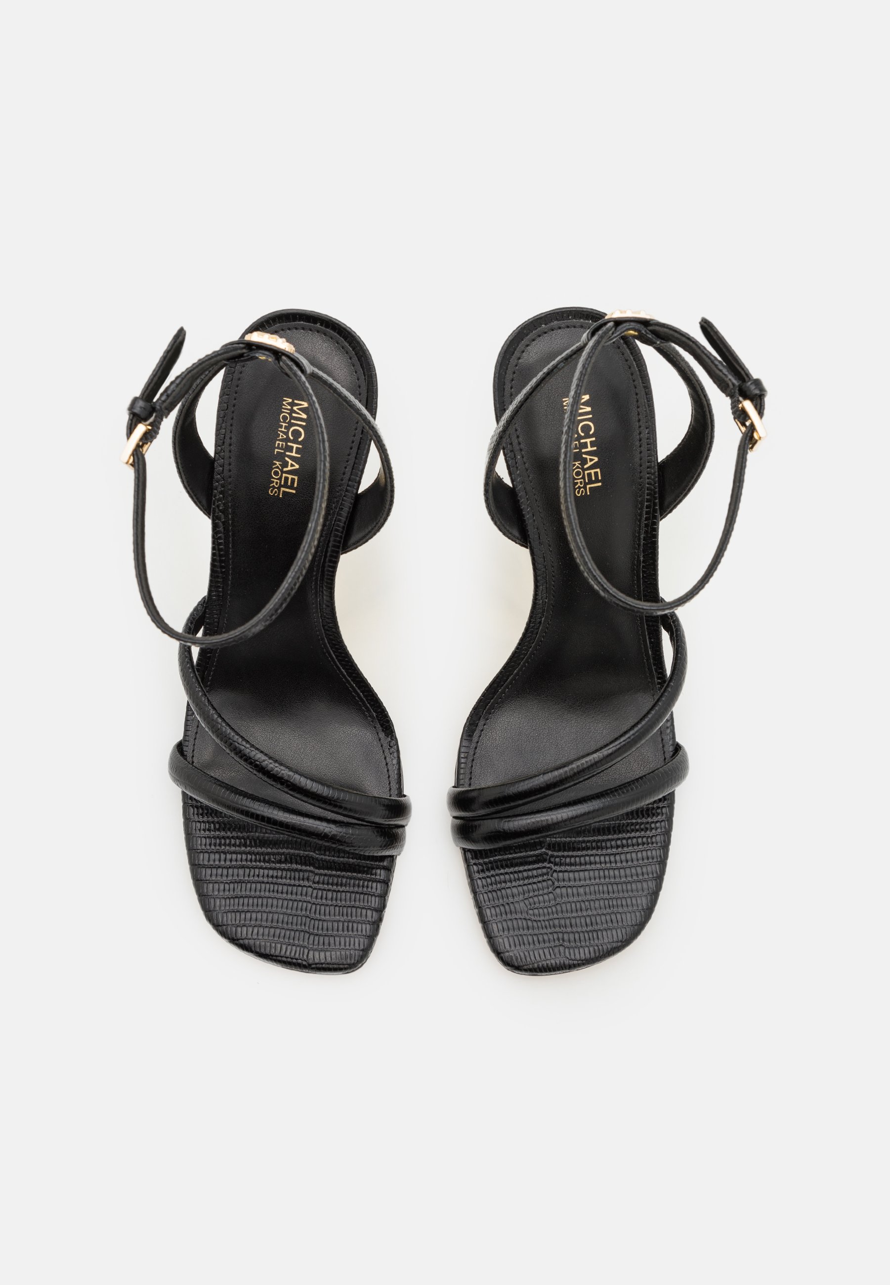 MICHAEL Michael Kors NADINA WEDGE - High heeled sandals - black -  Zalando.co.uk