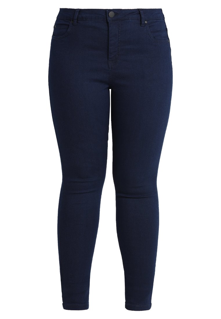 Zizzi Slim fit jeans donkerblauw denim Zizzi Slim fit jeans donkerblauw denim