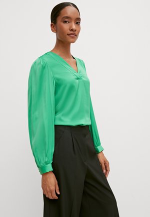 comma, Bluse - grün