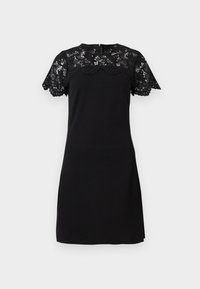 VICLARA O NECK SHORT DRESS - Vardagsklänning - black