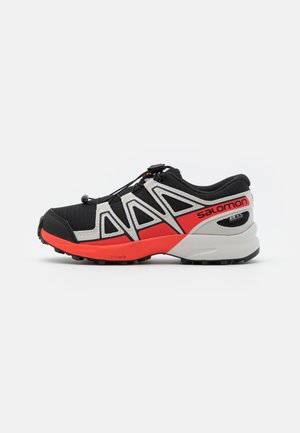 SPEEDCROSS CSWP UNISEX - Trekingové boty - black/lunar rock/cherry tomato