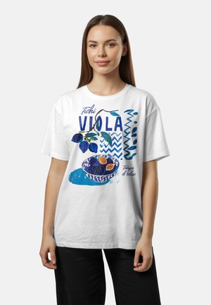 VIOLA  - T-Shirt print - white