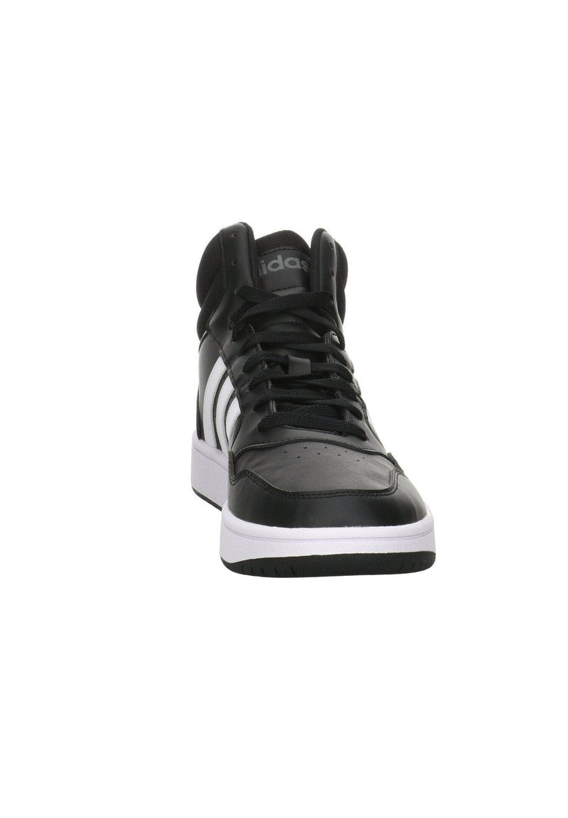 adidas gazelle silver green womens hoops 3.0 mid classic vintage shoes core black / core black / cloud white –  Footway.com main image 1