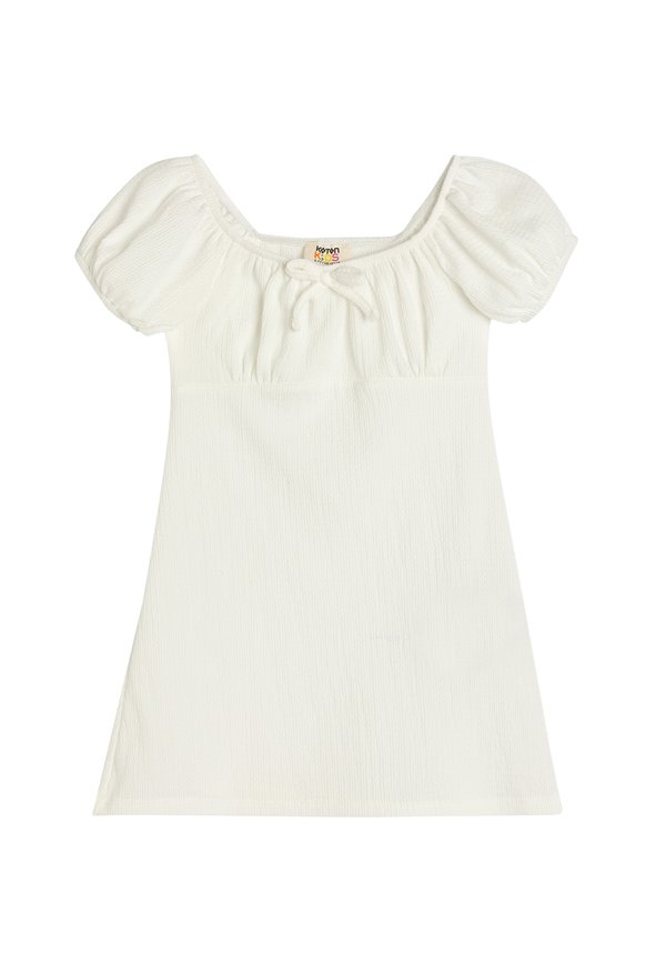 SHORT SLEEVE  - Freizeitkleid - beige