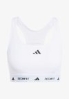 MEDIUM SUPPORT BRA - Sport-BH mit mittlerer Stützkraft - white