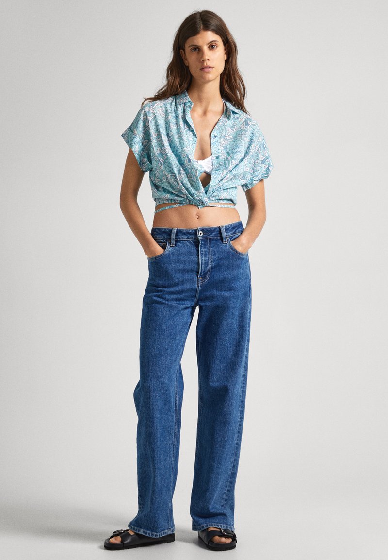 Pepe Jeans Overhemdblouse blauw