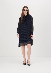 GANT BOW DRESS - Rochie de zi - evening blue