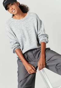 Next CREW NECK - Pullover - grey
