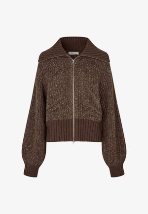 Modström, DYVEKEMD CARDIGAN - Жилетка - seal brown