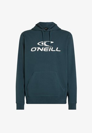 Mėlynas kapucinis megztinis su kengūros kišenėle. Puošia baltas „O'Neill“ logotipas ir raišteliai. Minkšta, tekstūruota medžiaga su iškiliais rankogaliais.