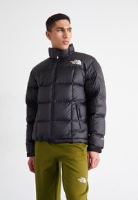 The North Face - LHOTSE JACKET - Down jacket - black/white Thumbnail Image 1