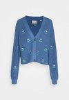 GREER CARDIGAN - Kardigán - blue