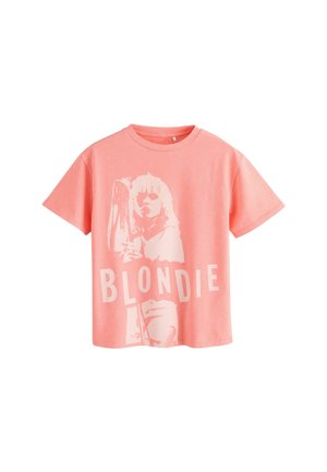 T-shirt med print - blondie red