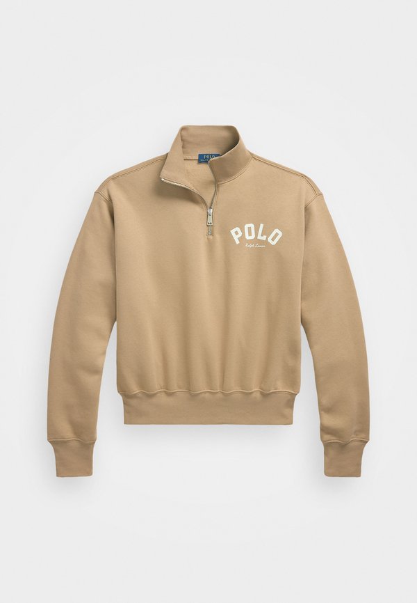 LOGO FLEECE QUARTER ZIP - Sweatshirt - vintage khaki2