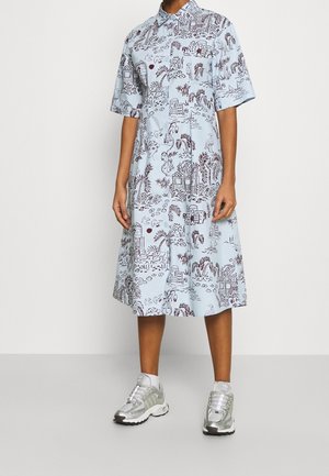 Shirt dress - multi-coloured