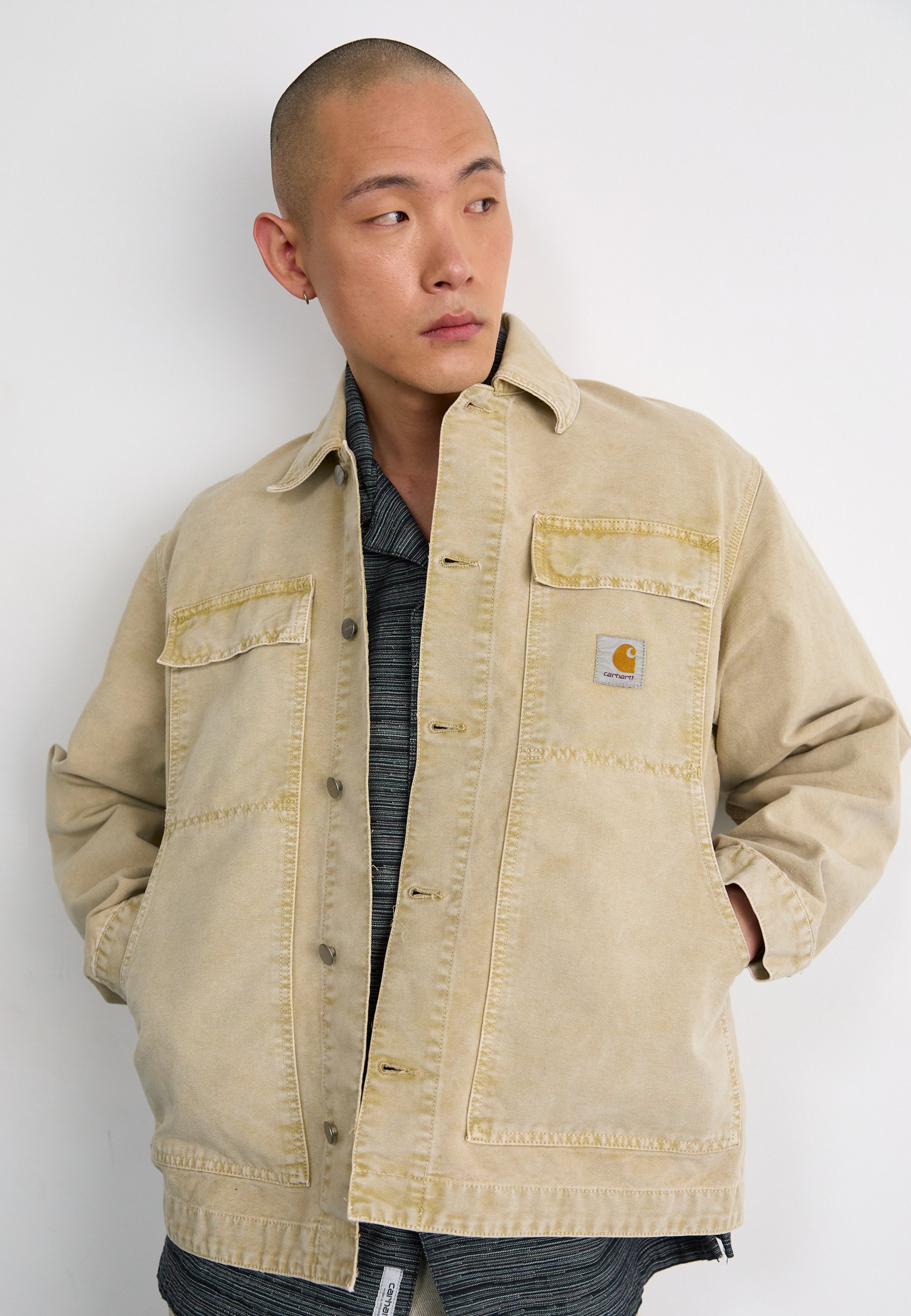 Carhartt WIP ARCTIC JACKET - Summer jacket - dusty brown chalk