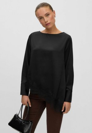 Vero Moda, ASYMMETRICAL TOP VMJULIANNE TOP - Blouse - black