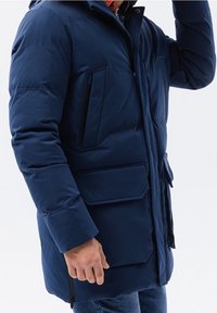 Ombre Vinterkappa /-rock - dark blue