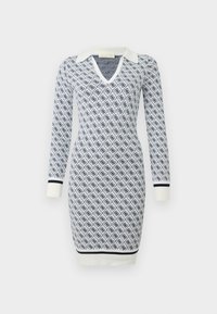 AUBREY DRESS - Robe pull - cream/blue