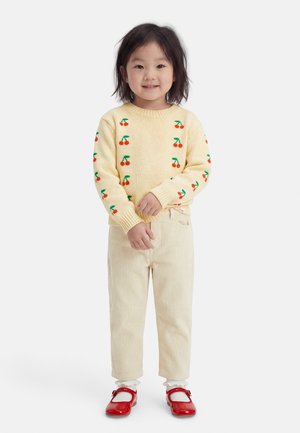 MINI CHERRIES SWEATER - Pullover - dusty yellow