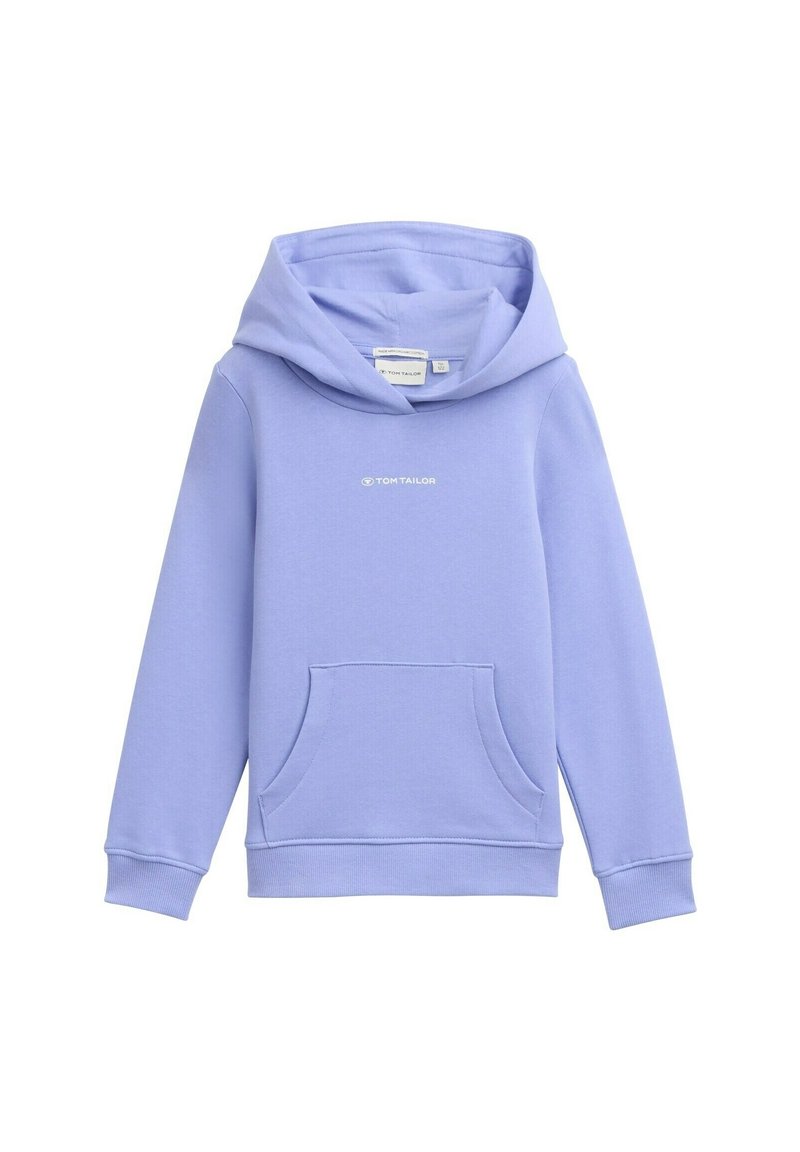 TOM TAILOR Felpa con cappuccio - purple